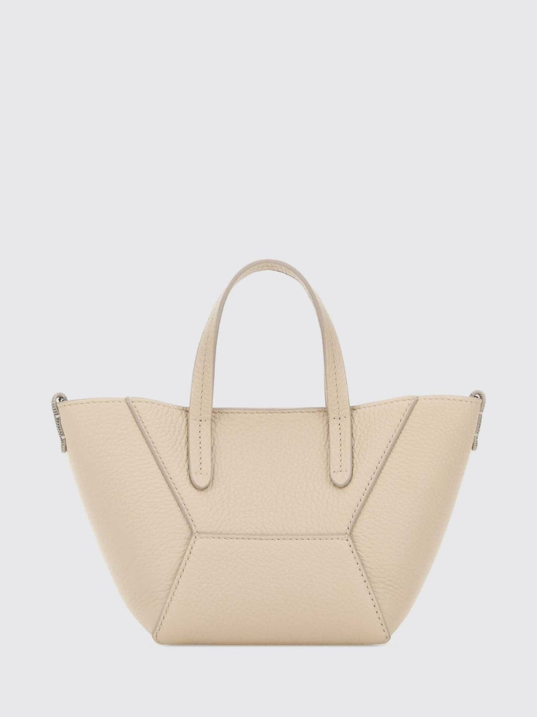 BRUNELLO CUCINELLI OS bc duo grained leather tote bag