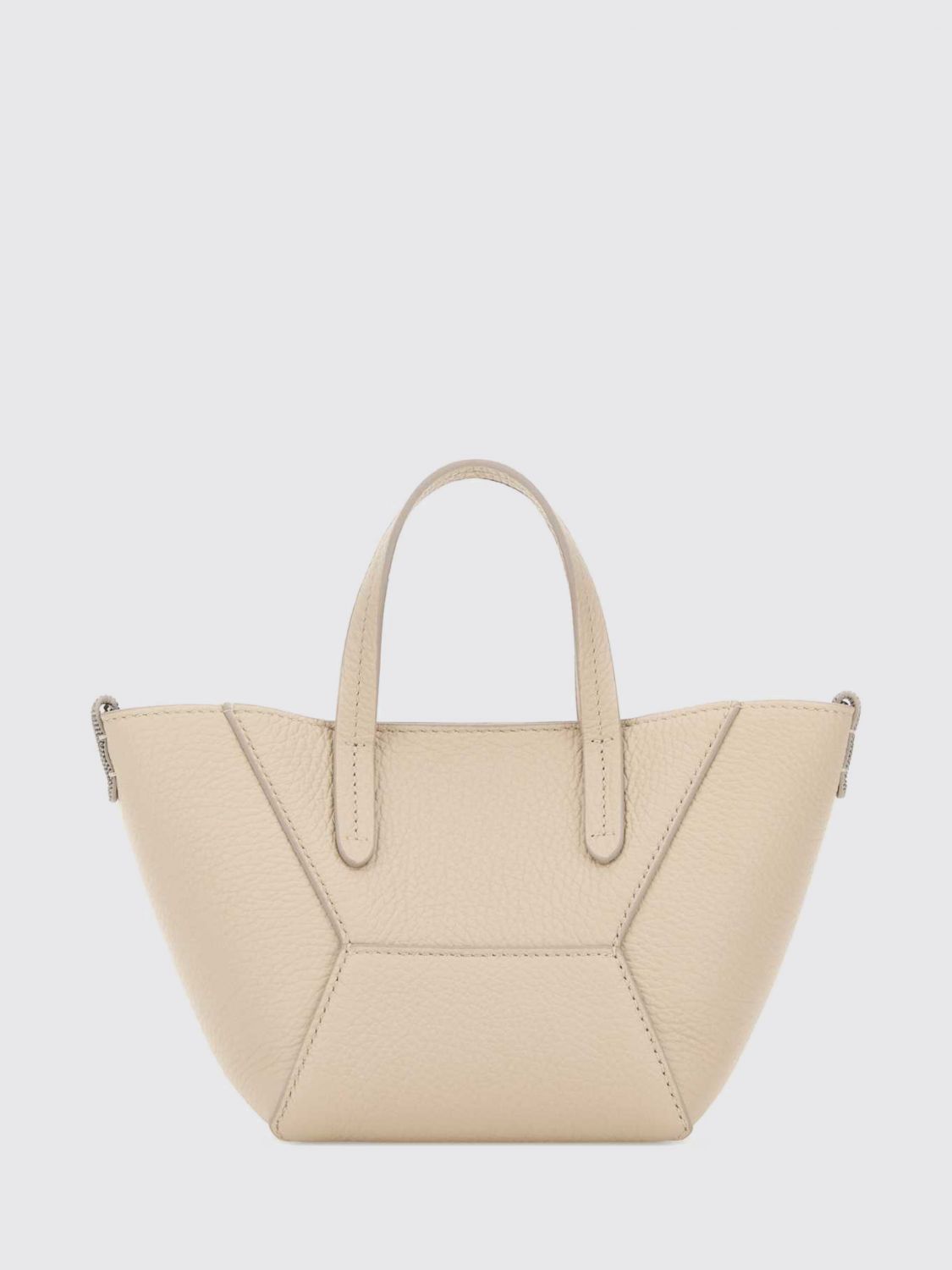 bc duo grained leather tote bag
