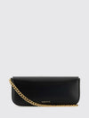 skull flower leather bag