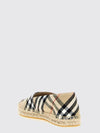 mews espadrilles in vintage print linen