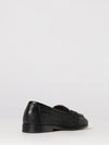 silenzio intrecciato leather loafers