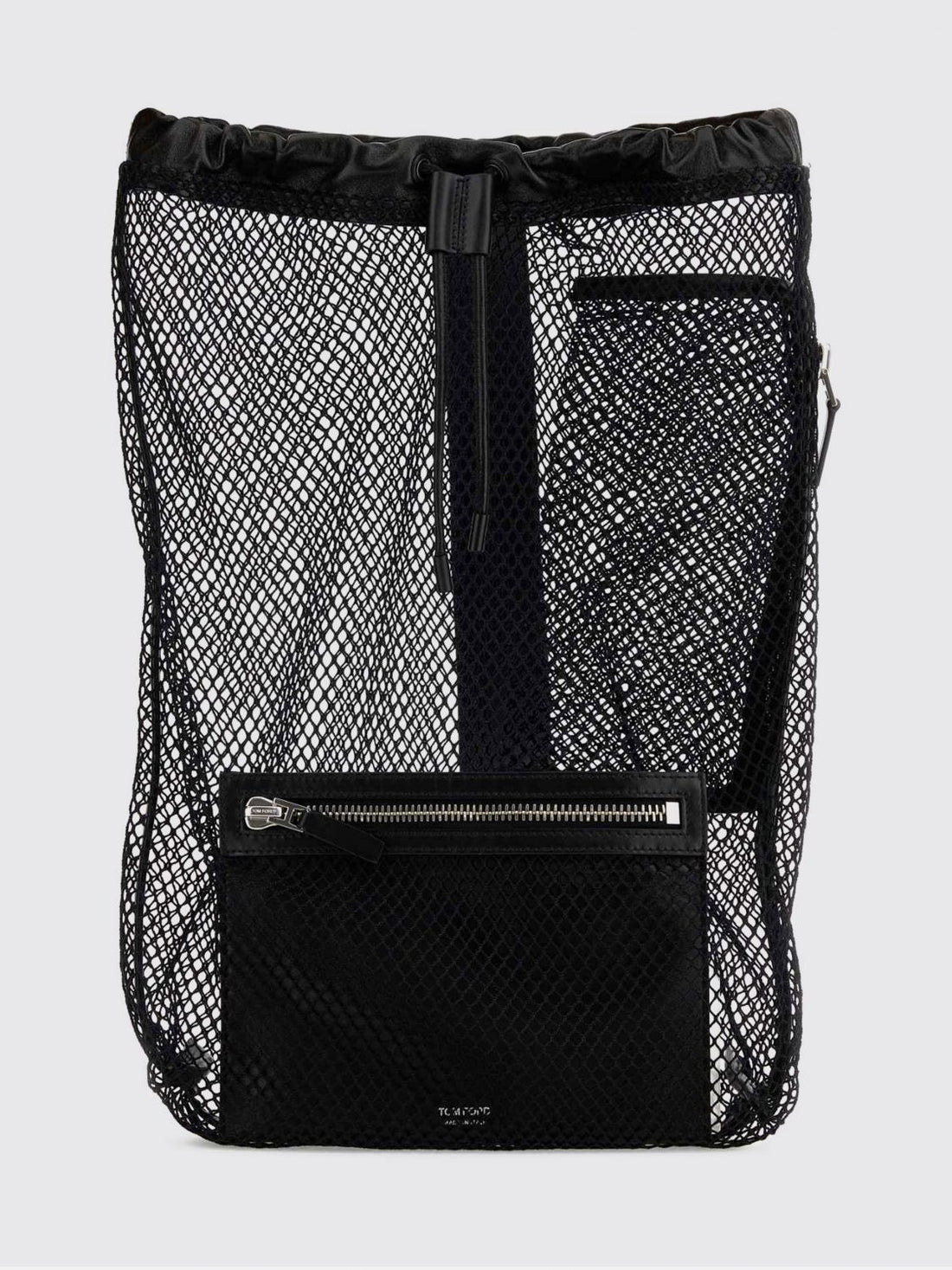 TOM FORD OS mesh nylon sling backpack