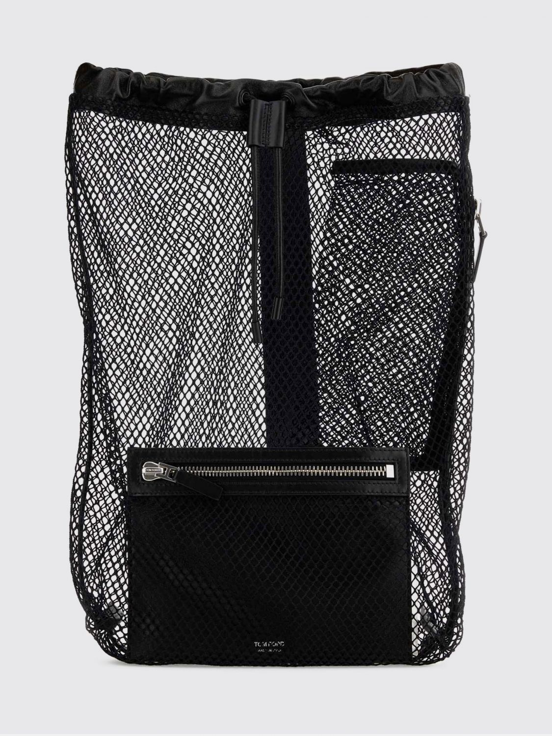 mesh nylon sling backpack