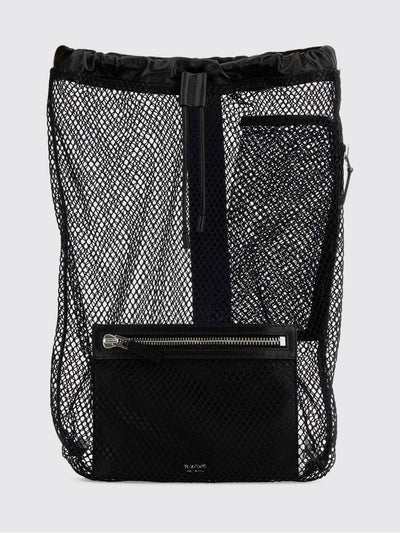 mesh nylon sling backpack