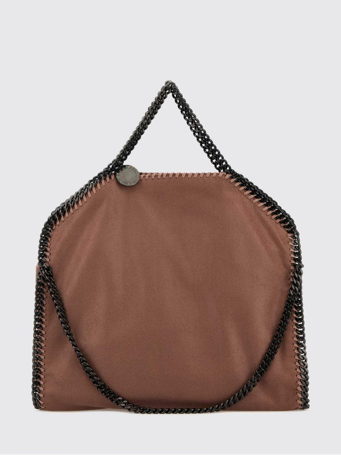 STELLA MCCARTNEY OS falabella faux suede tote bag