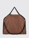 falabella faux suede tote bag