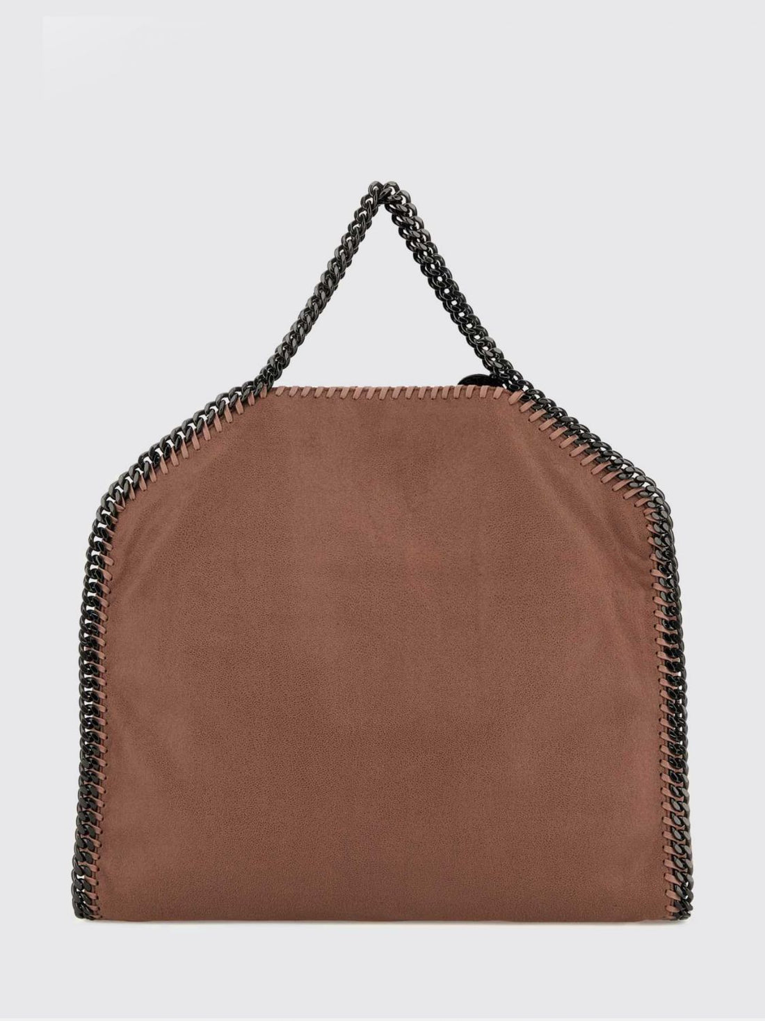 STELLA MCCARTNEY OS falabella faux suede tote bag