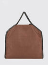 falabella faux suede tote bag