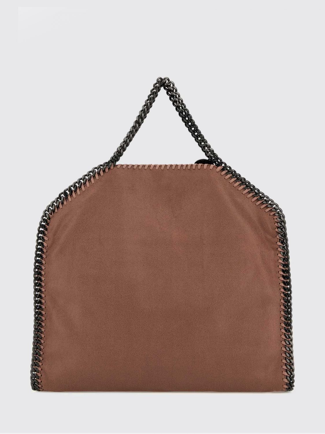 falabella faux suede tote bag