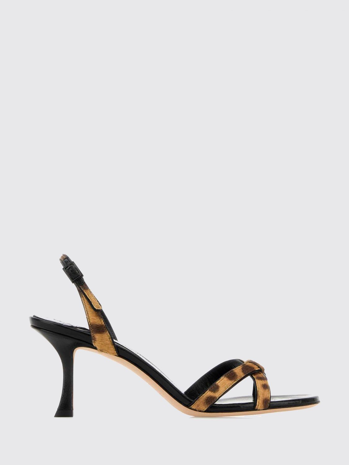 woman's heeled sandal