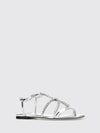 woman's heeled sandal