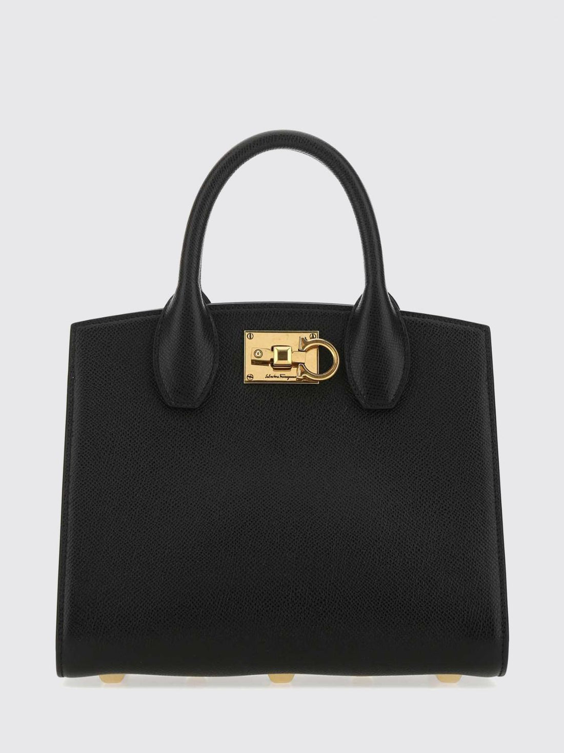 FERRAGAMO OS studio box bag leather handbag