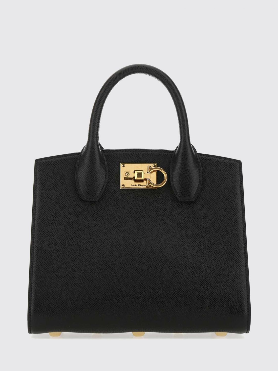 studio box bag leather handbag