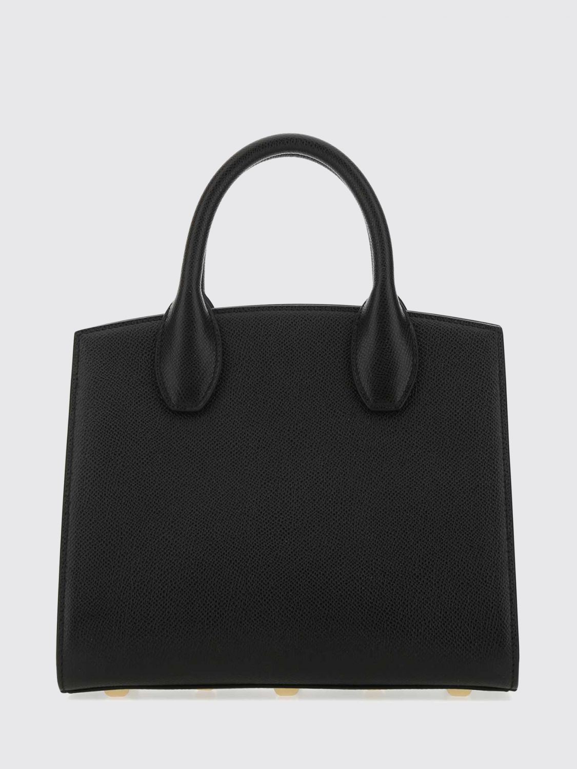 studio box bag leather handbag