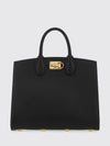 studio box bag (m) leather handbag