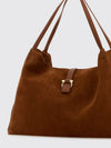 suede shoulder bag