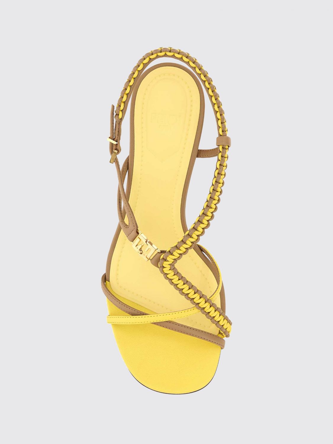 woman's heeled sandal