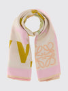 printed silk scarf