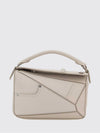 puzzle leather bag