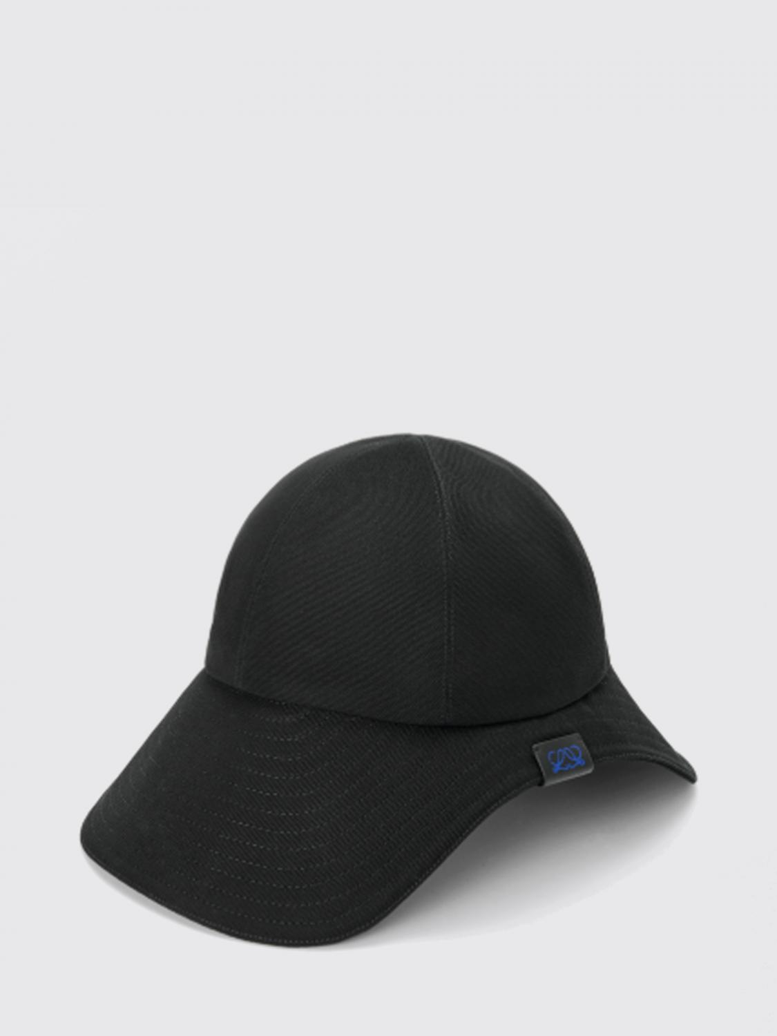 cotton cap with wide visor