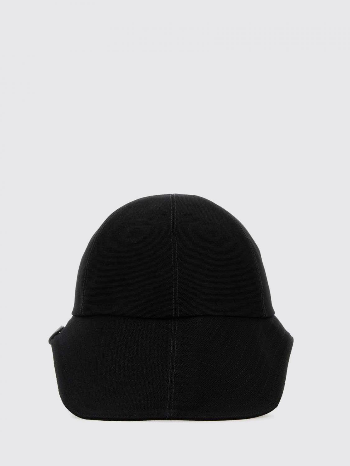 cotton cap with wide visor