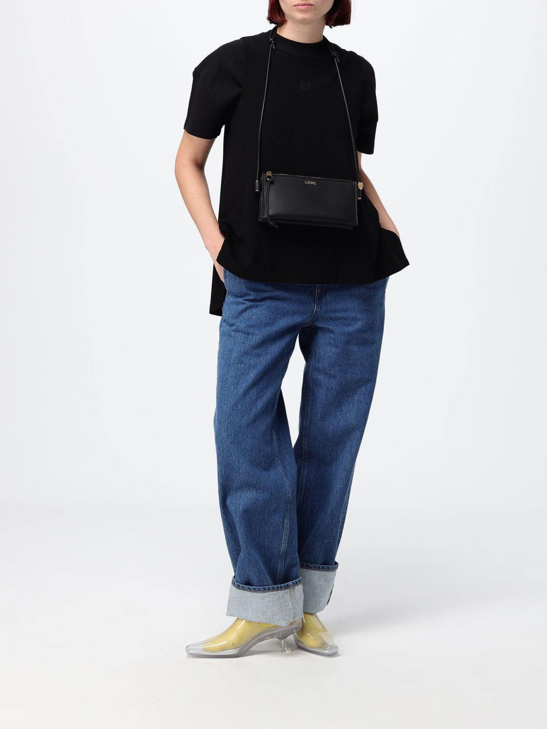 LOEWE OS joya nappa pouch