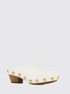 gondola woven leather mules with studs