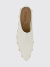 gondola woven leather mules with studs