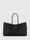 pinacoteca woven leather bag
