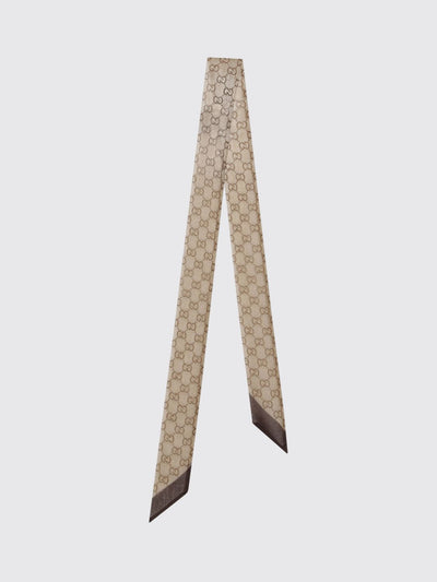 woman's neck scarf