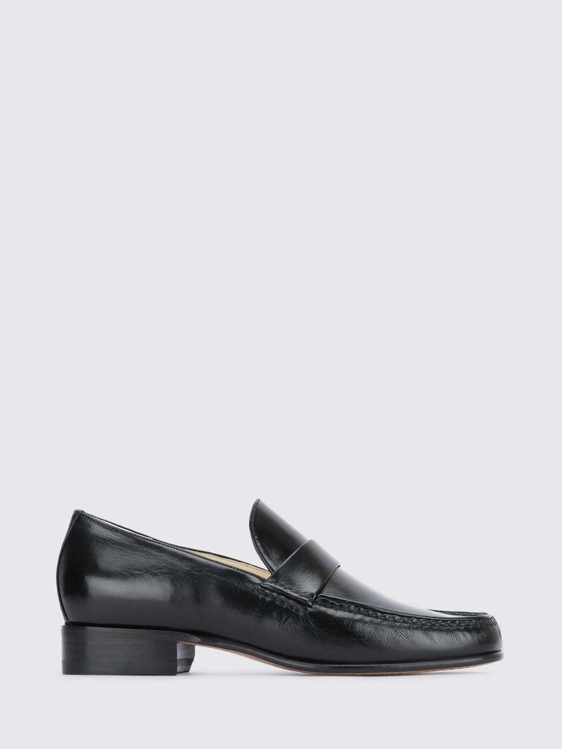 PHOEBE PHILO 41 leather loafers