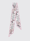woman's neck scarf