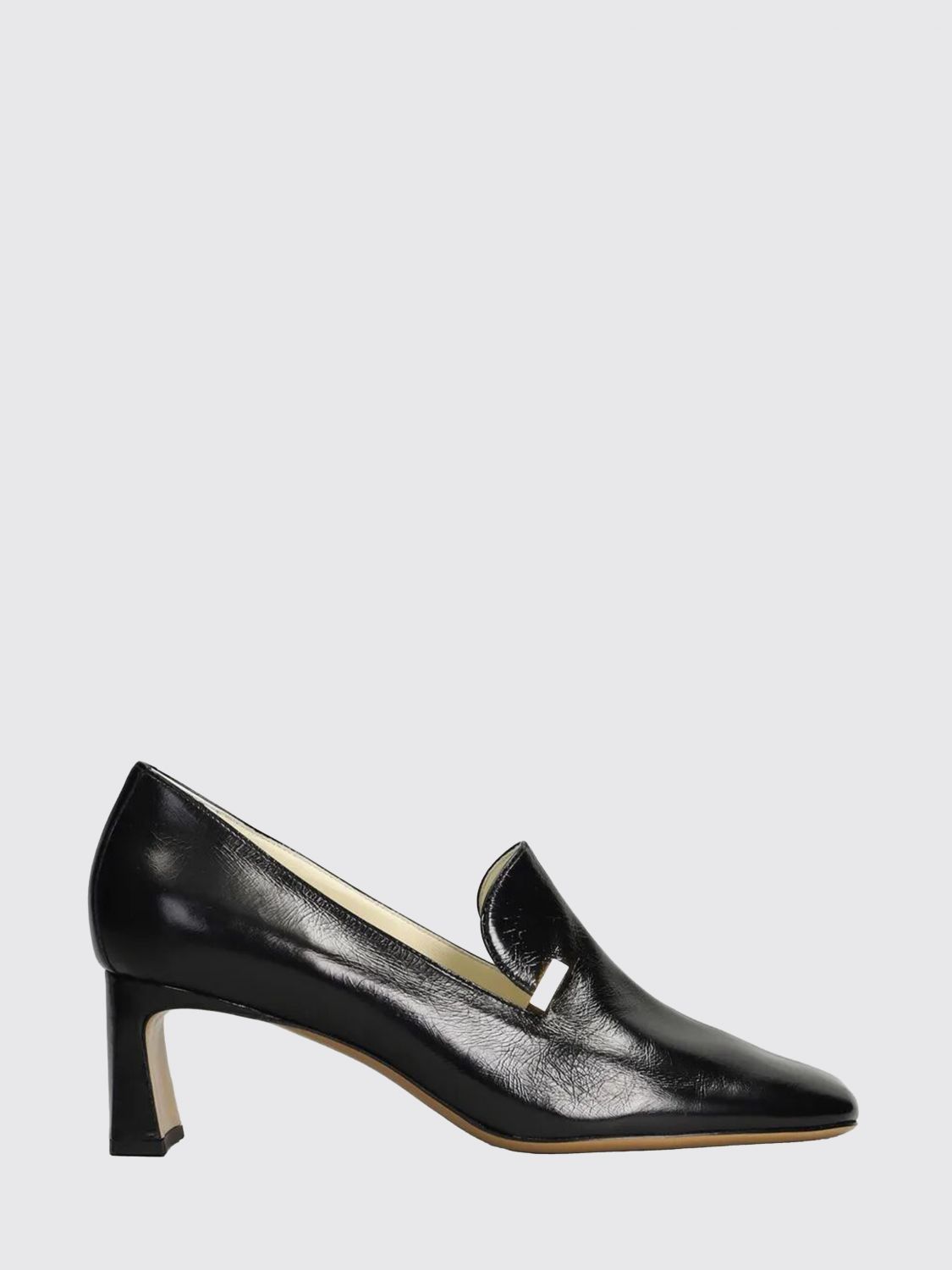 club loafer leather pumps