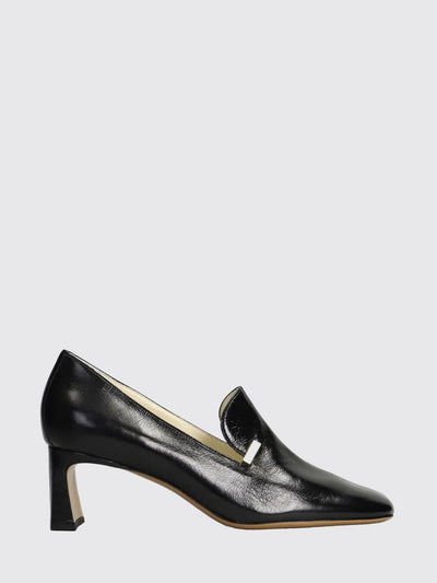 club loafer leather pumps