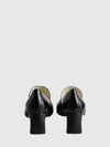 club loafer leather pumps