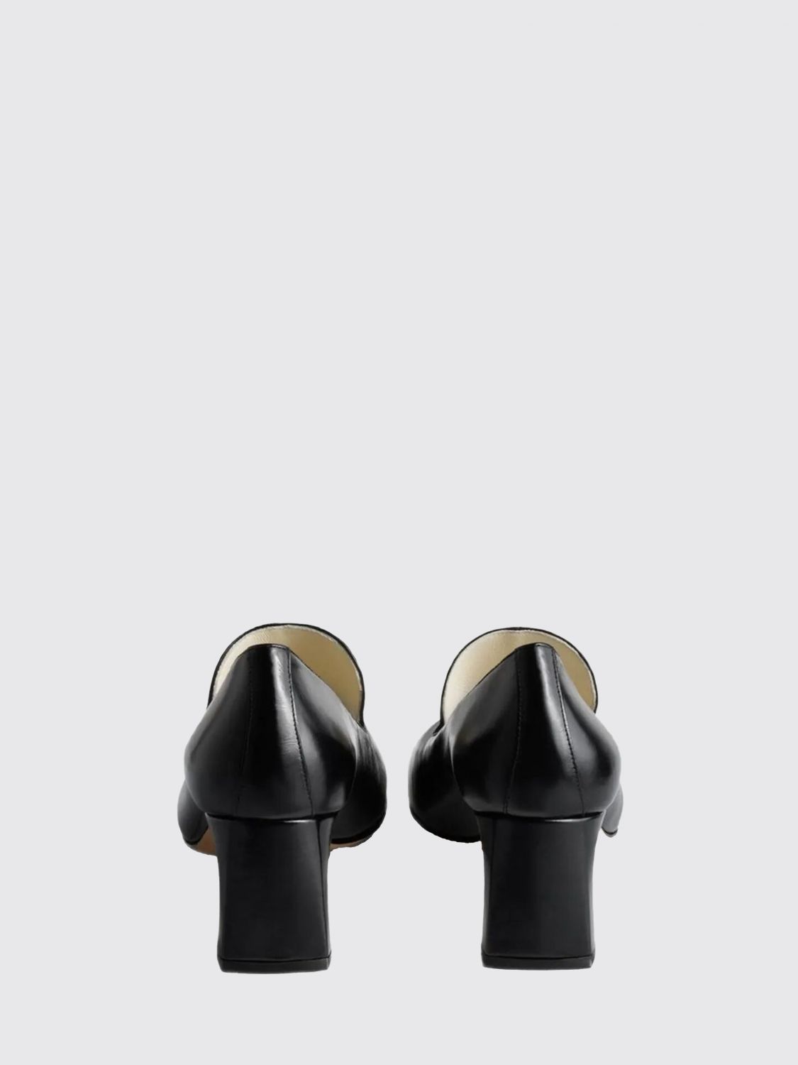 club loafer leather pumps