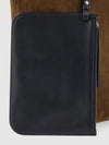 pot cabas suede bag