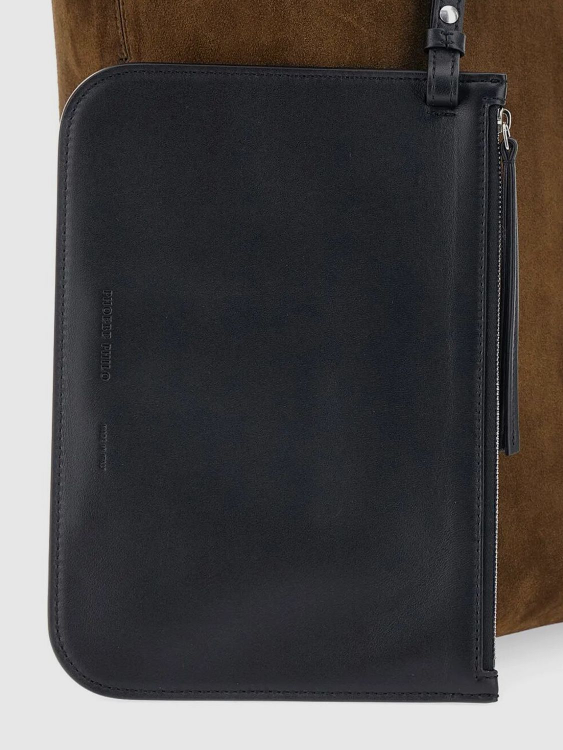 pot cabas suede bag