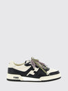 match leather sneakers