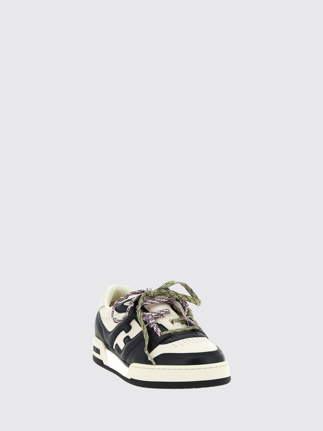 FENDI 36 match leather sneakers