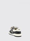 match leather sneakers