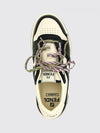match leather sneakers