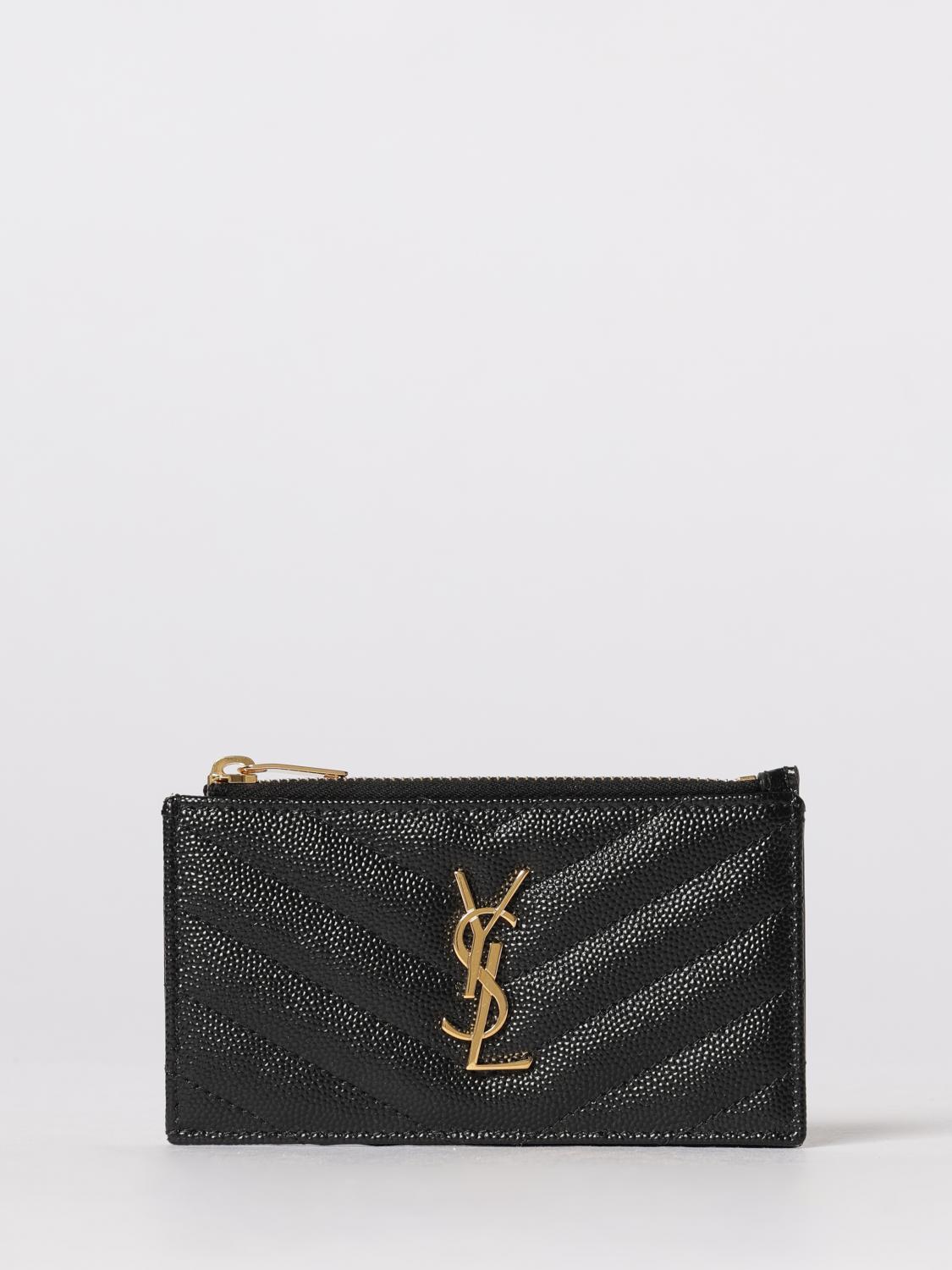 cassandre grain de poudre leather credit card holder