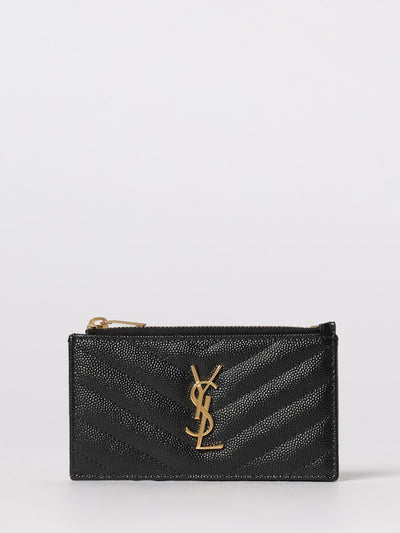 cassandre grain de poudre leather credit card holder