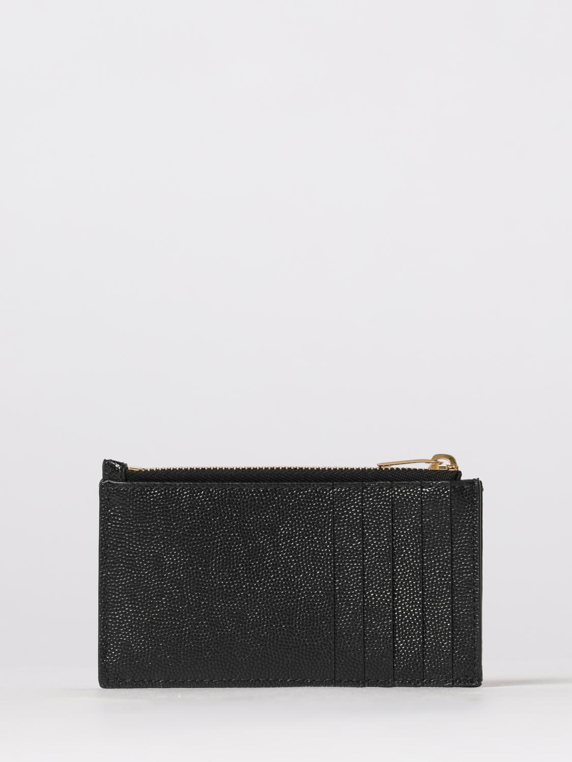 cassandre grain de poudre leather credit card holder