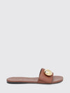 woman's heeled sandal