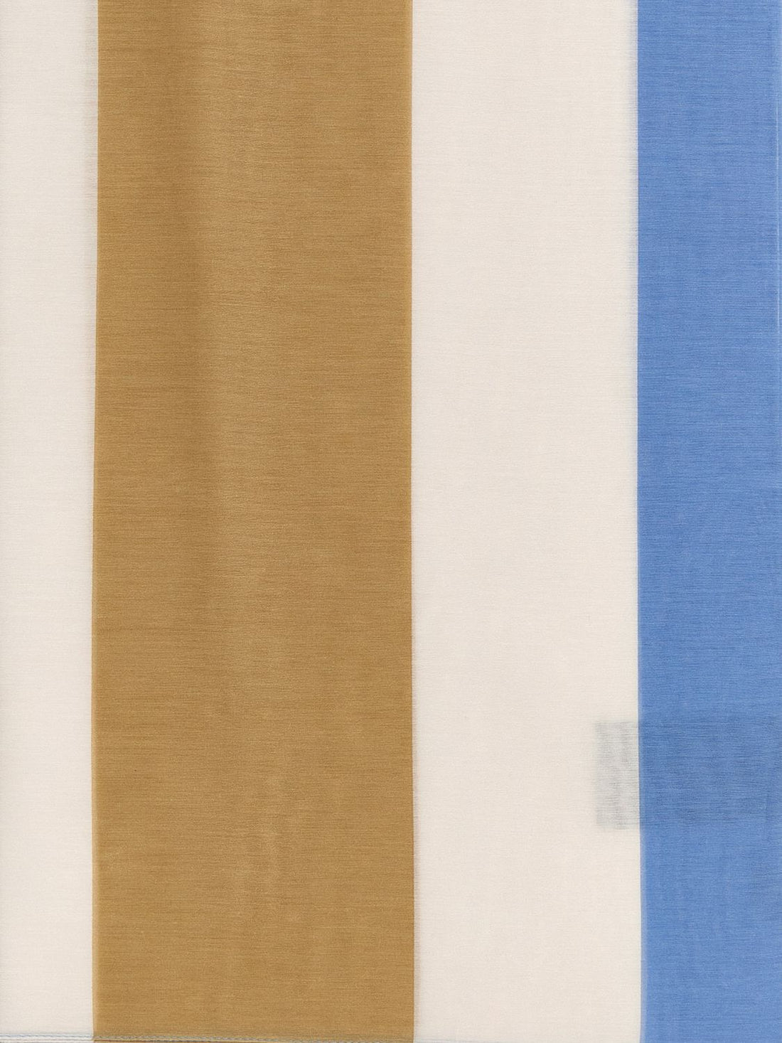 SAINT LAURENT OS striped cotton blend scarf with ysl monogram