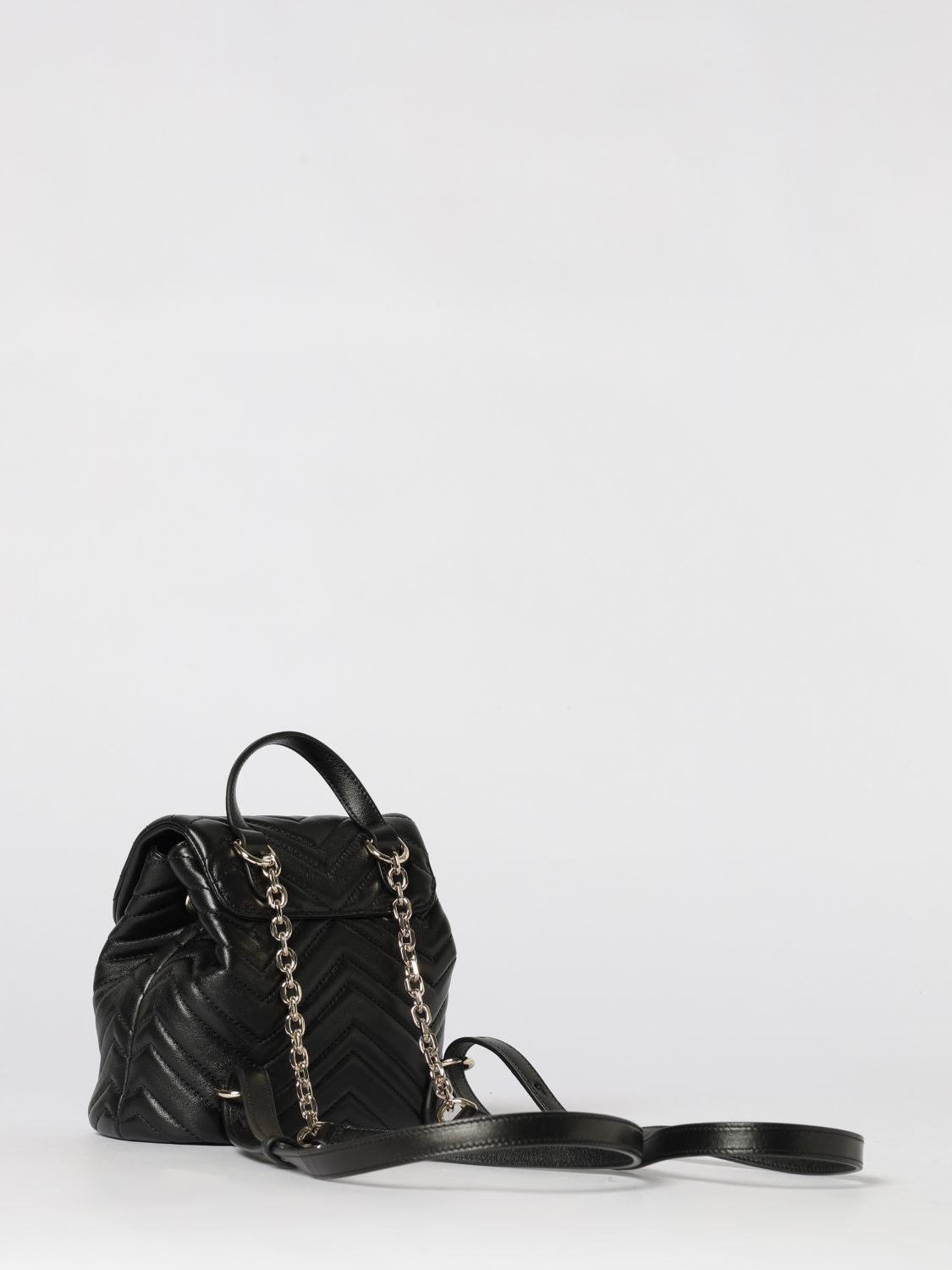 gg marmont chevron quilted nappa backpack