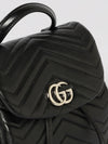 gg marmont chevron quilted nappa backpack
