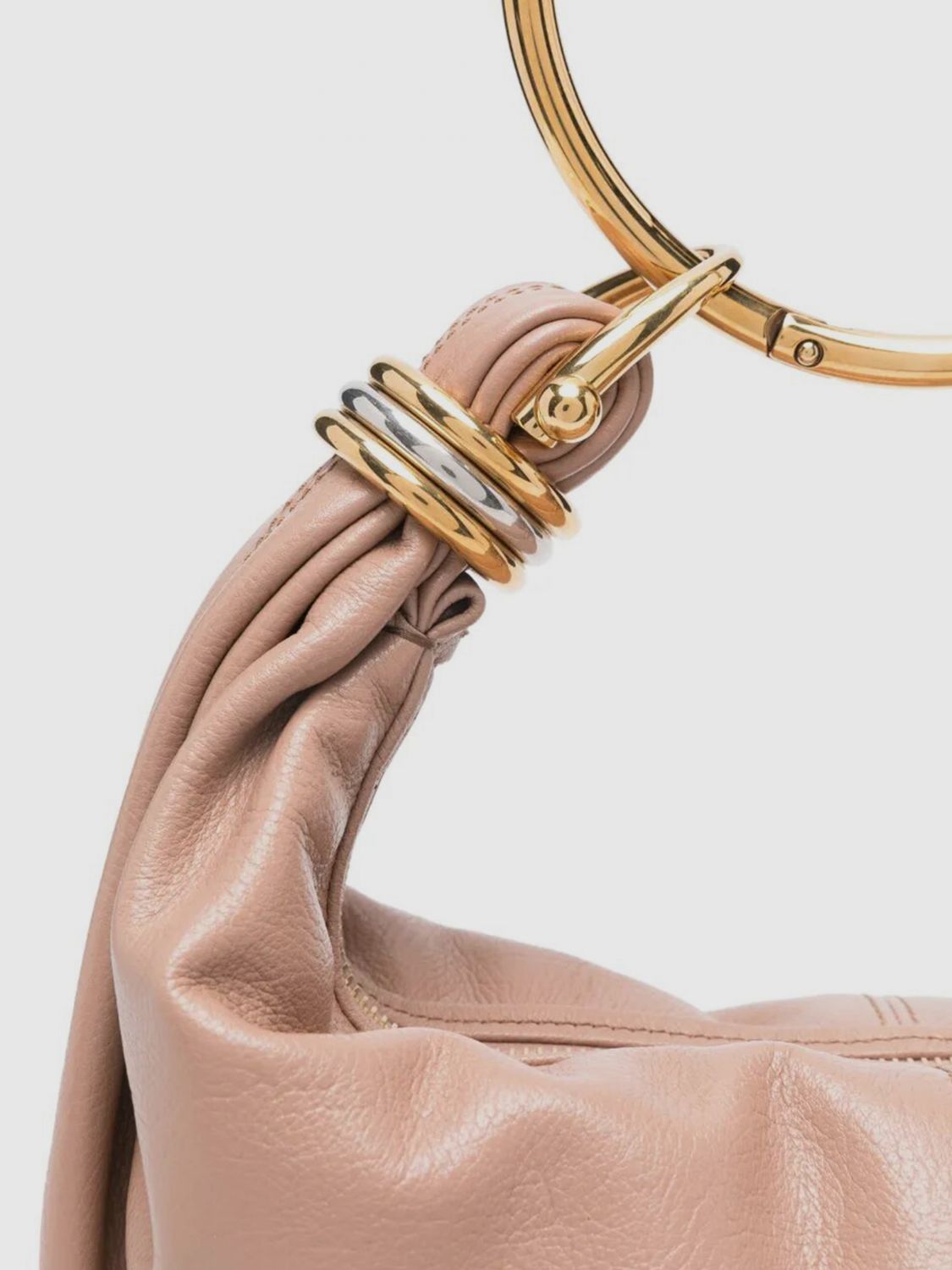 leather bracelet bag chloé